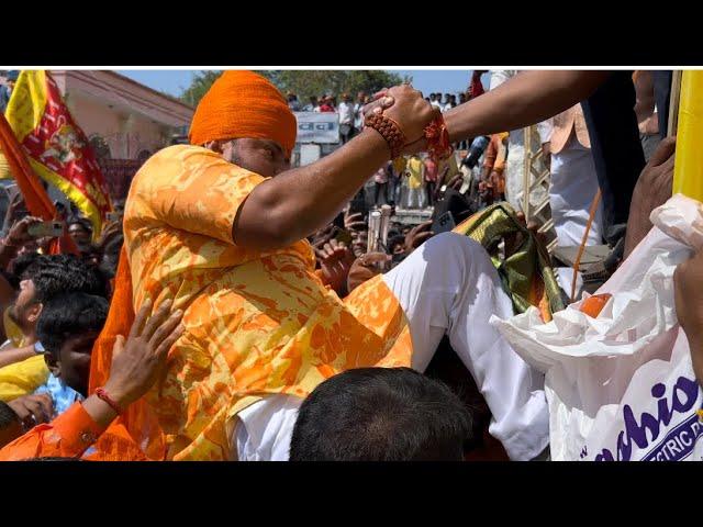 BJP MLA RAJA SINGH Sri Ram Navami  old city | #rajasingh Ramnavami Shobha Yatra #ramnavami