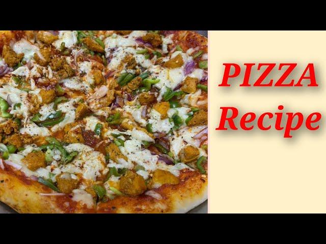 Chicken Tikka Pizza  without oven recipe | cook with Faria