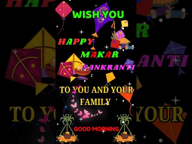 happy makar sankranti status video