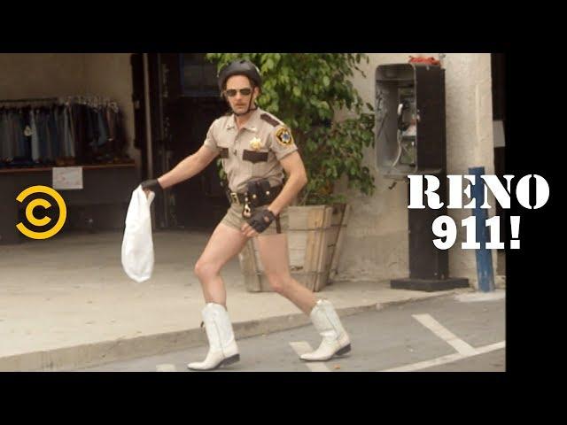 Lieutenant Dangle Is a Fashion Icon with His New Boots - RENO 911!