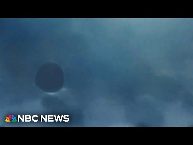 Disc-shaped UAP caught on camera by the military in 2020