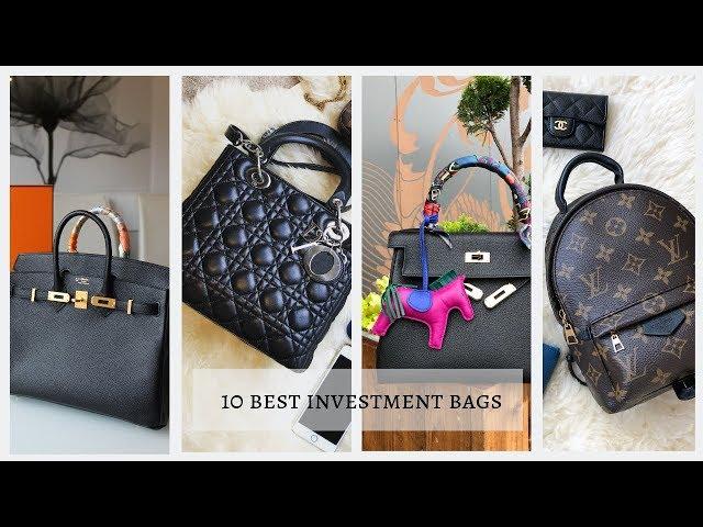 10 Best Investment Luxury Handbags That Hold Their Values 最值得投資保值包包 Hermes Chanel LV collection