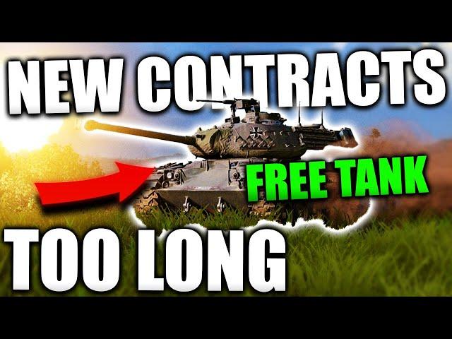 Two NEW Contracts For Free Tanks! World of Tanks Console NEWS