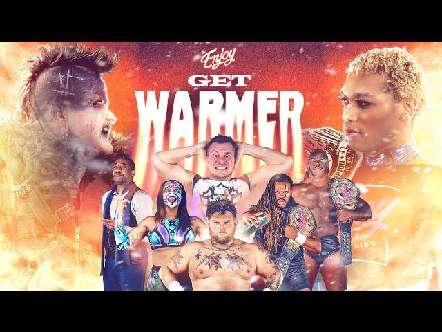 Enjoy Wrestling: Get Warmer | FULL SHOW | Sonny Kiss v Max the Impaler | Deppen v Montgomery & More