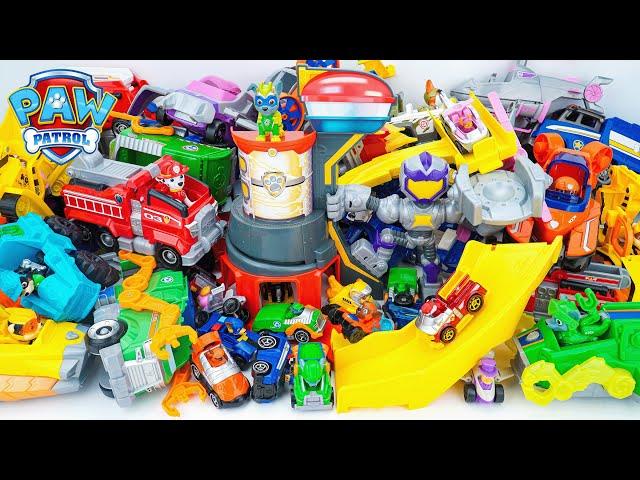 Paw Patrol toys unboxing ASMR | PAW Patrol Mighty Meteor Track Set | Chase Rubble Marshall