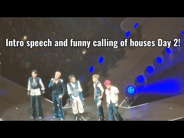 DAY 2 SB19 INTRO SPEECH AND FUNNY CALLING OF HOUSES AT SB19 SIMULA AT WAKAS KICK OFF CONCERT!