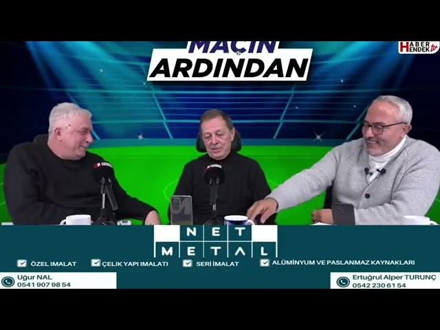 Maçın Ardından programında İsmail Tor büyüğümüzden gülümseten kısa bir anı