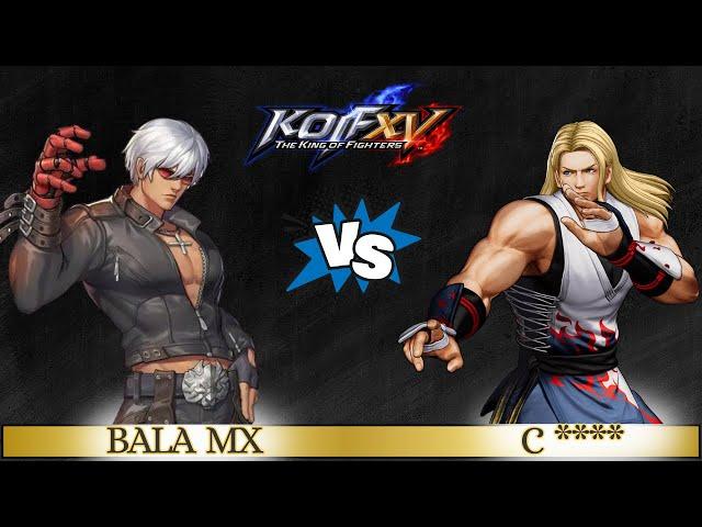 KOFXV Bala Mx Vs C **** |  King of Fighters XV High level gameplay