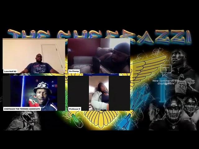 GOOD MORNING EVERYONE WELCOME TO THE CHAMPIONSHIP SUNDAY EPISODE OF THE CHEFRAZZI REPORT!!!!