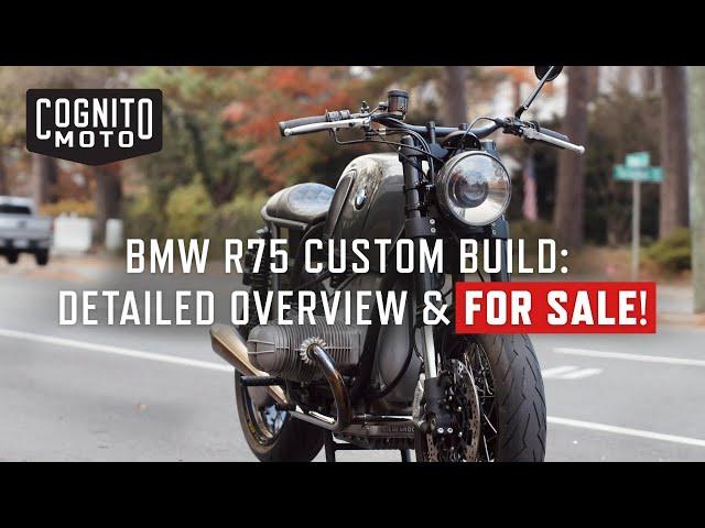 Cognito Moto BMW R75 Custom Build: Detailed Overview  BRING A TRAILER!