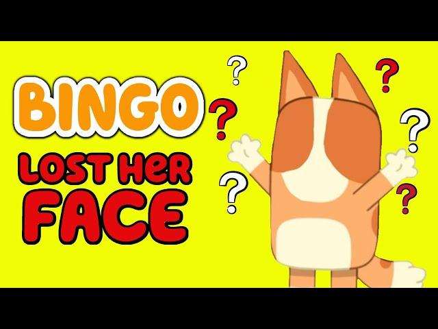 Bingo Lost Her Face!  | Funny Bluey | Bunya Toy Town