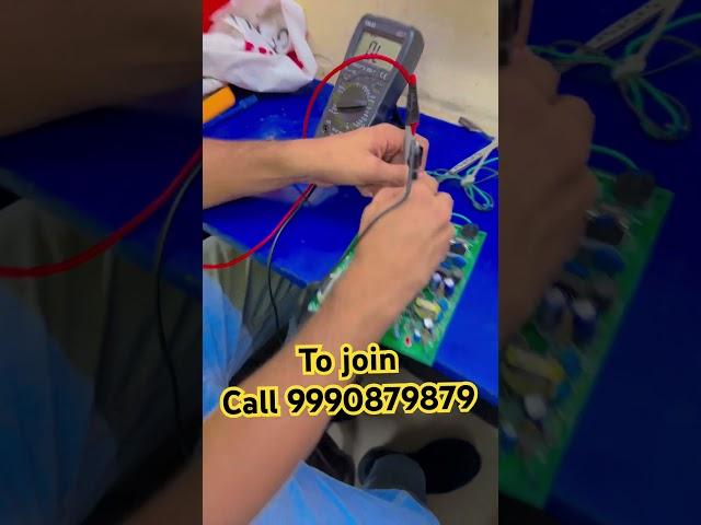 PCB repairing training institute course PCB tracing karte hue student practical class join now