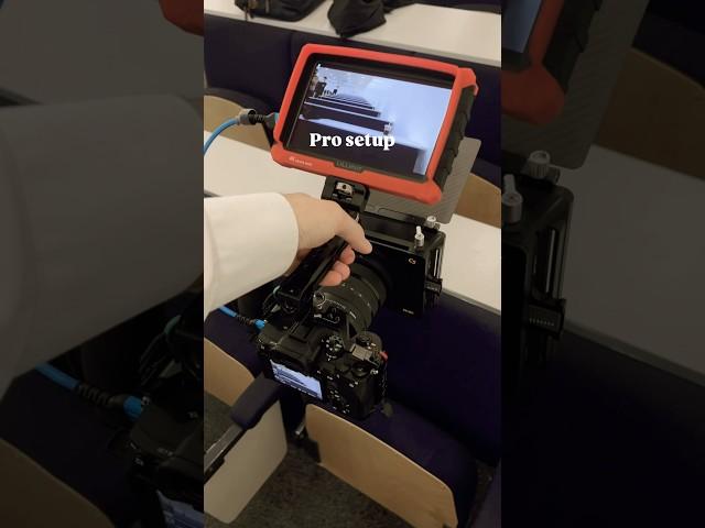 Beginner setup vs Pro setup for filmmaking and content creation! #contentcreation