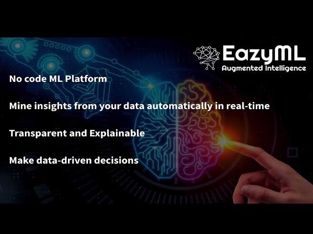 EazyML Augmented Intelligence Demo