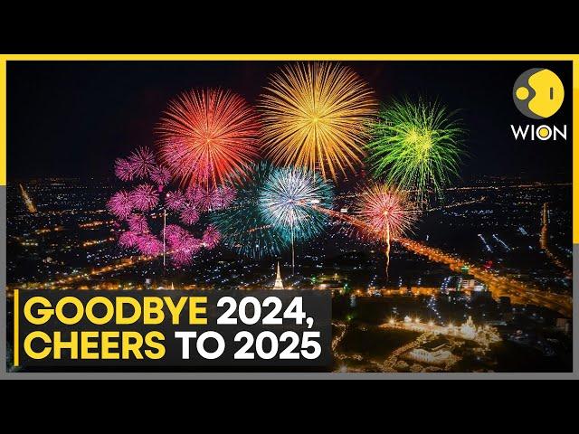 World Welcomes New Year 2025 With Stunning Fireworks & Drone Light Shows | World News | WION