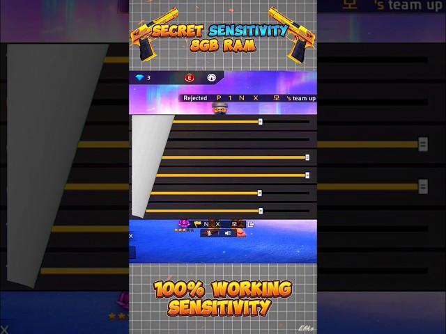 8gb ram best sensitivity in free fire | 8gb ram free fire setting | 8gb ram sensitivity in free fire