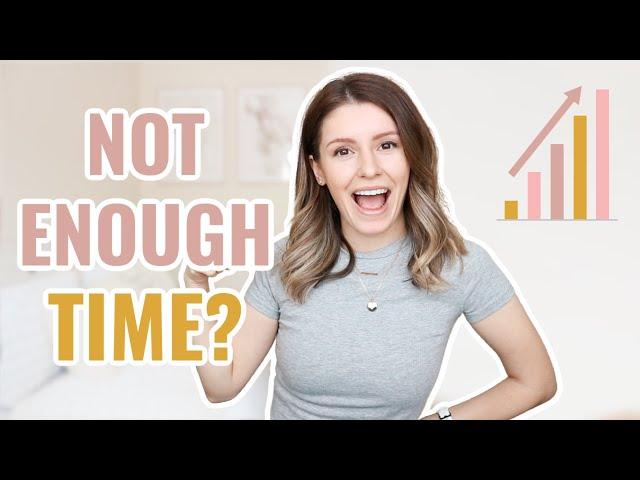 How to Start a Business While Working Full Time (9-5 or as a busy mom) | No time | For beginners