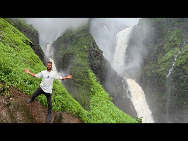 Kalu Waterfall Trek | Highest Waterfall in Malshej Ghat | Monsoon Adventure in Maharashtra