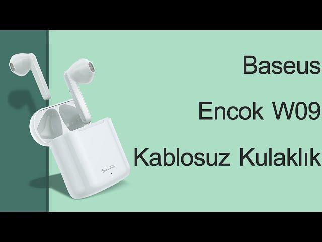 Baseus Encok W09 TWS True Wireless Bluetooth 5.0 Kablosuz Kulaklık