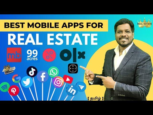 Best Mobile Apps For Real Estate Entrepreneur | Tamil | @TheRealEstateEntrepreneur