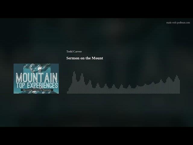 Sermon on the Mount
