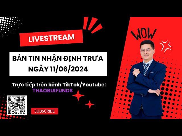 BẢN TIN NHẬN ĐỊNH TRƯA NGÀY 11/06/2024