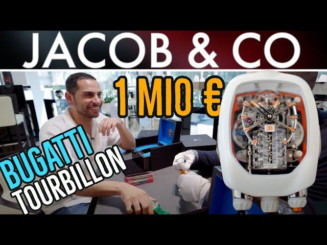 1 MILLION € WATCHES⌚BUGATTI CHIRON TOURBILLON JACOB & CO TIMEPIECESStress at customs?‍️