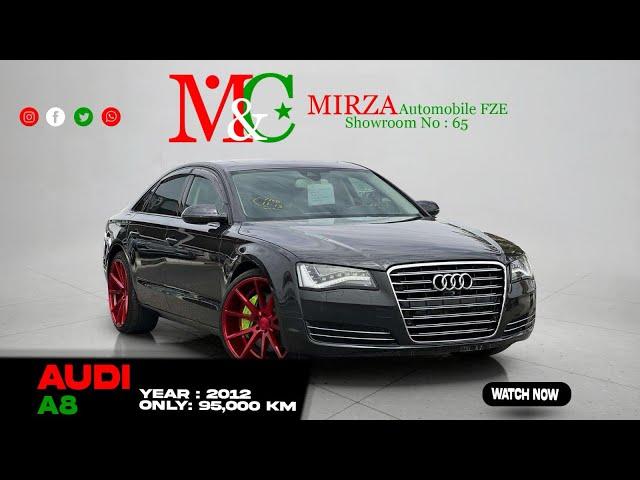 Audi A8 - 2012 - only : 95,000 Kilometers Fresh Japan Import Recently Arrived