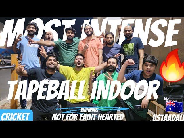 Most Intense Thrilling Indoor Cricket Ever On YouTube  UstaadAli Vlogs