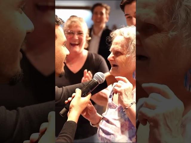 She was blind and Jesus healed her!