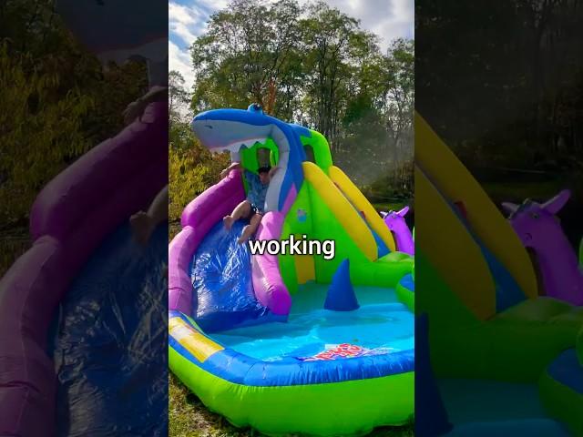 I Built A Water Park In My Backyard!