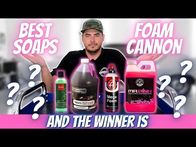 Best SOAP for your FOAM CANNON Winner|!  Best Foaming Car Wash Soaps | Car Detailing & Car Wash Tips