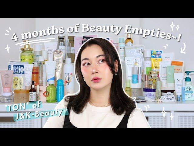 J & K-Beauty Empties~ 4 months worth of product! [2024 Q4]