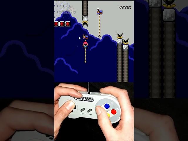 Kaizo Mario on a rainy day