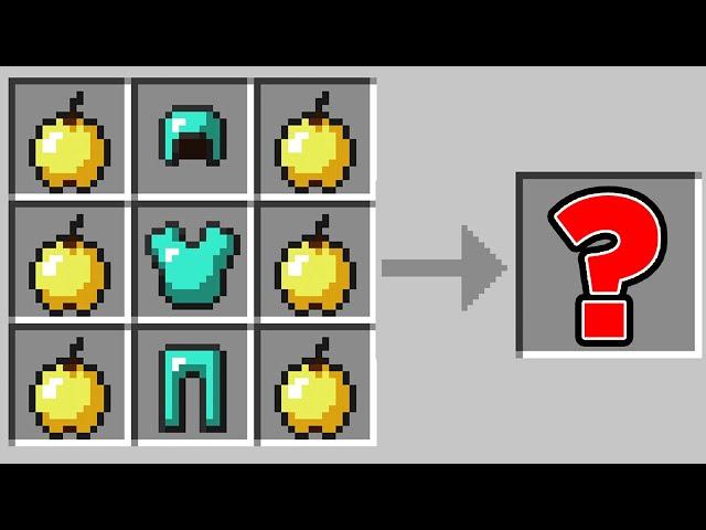 Minecraft, But Crafting Recipes Are Randomized!