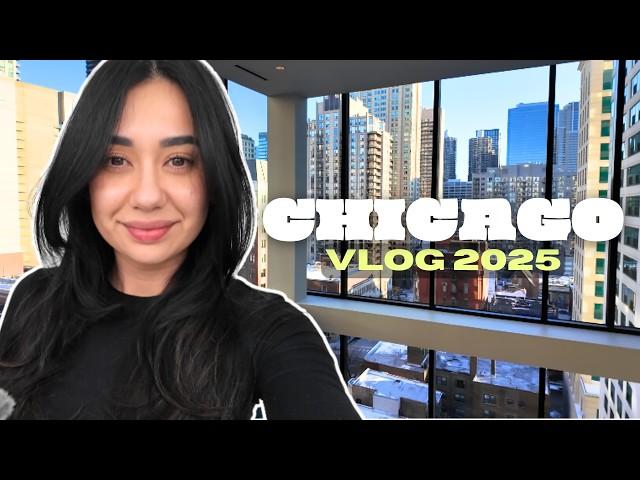 16 min of living in CHICAGO vlog  | Jan 2025 | RIVER NORTH PENTHOUSE TOUR