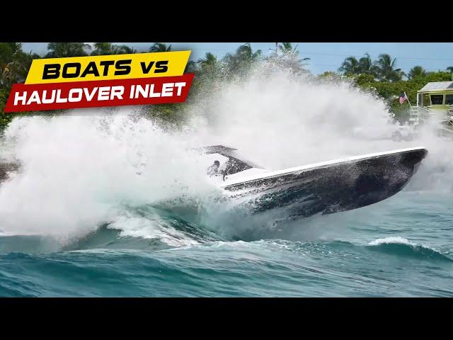 This Boat Takes On Haulover And Loses | Boats vs Haulover Inlet