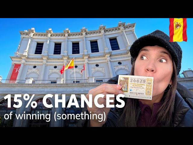 We came to MADRID for the world's biggest lottery draw (Spain travel vlog)