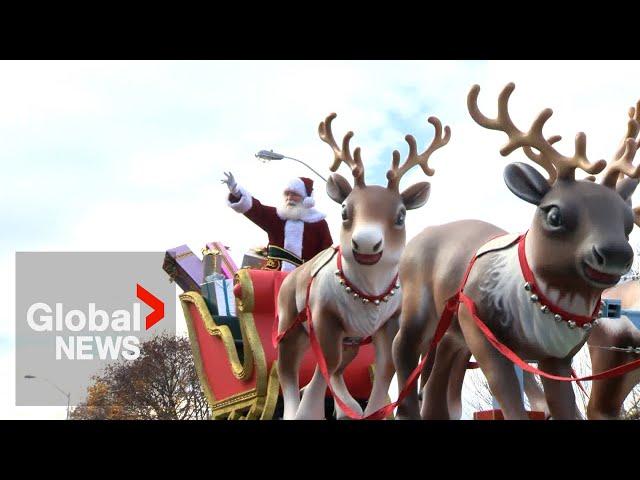 Santa Claus Parade celebrates 120 years of holiday magic in streets of Toronto