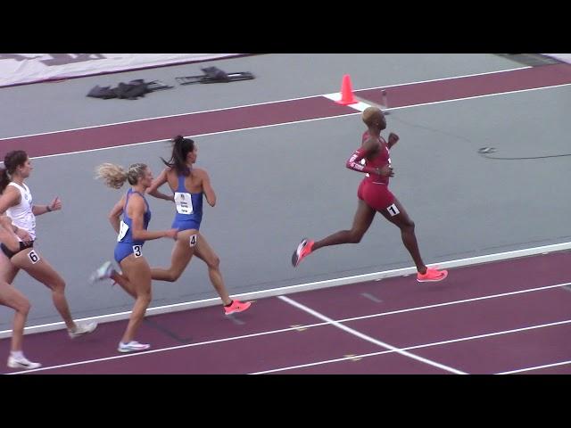 Imogen Barrett and Abbie Harrelson - Women 800m Prelim - 2021 SEC Outdoor Championships