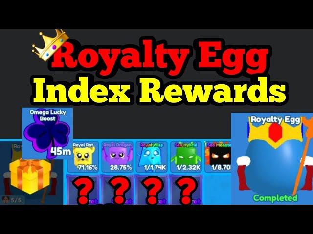 *Royalty Egg* INDEX REWARDS In Mining Simulator 2