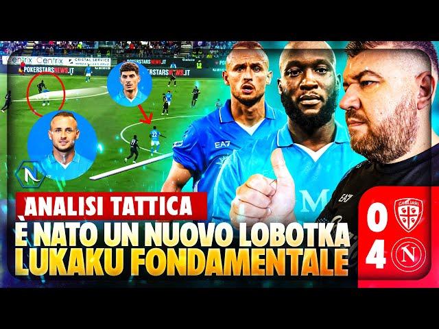  ANALISI TATTICA CAGLIARI-NAPOLI  0-4  DI LORENZO NEL CAMPO​LA NUOVA INTERPRETAZIONE DI LOBOTKA