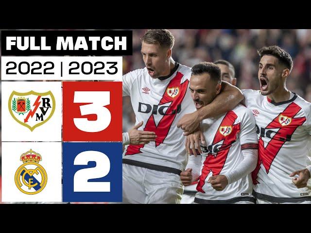 Rayo Vallecano 3 - 2 Real Madrid | FULL MATCH | LALIGA EA SPORTS 2022/23