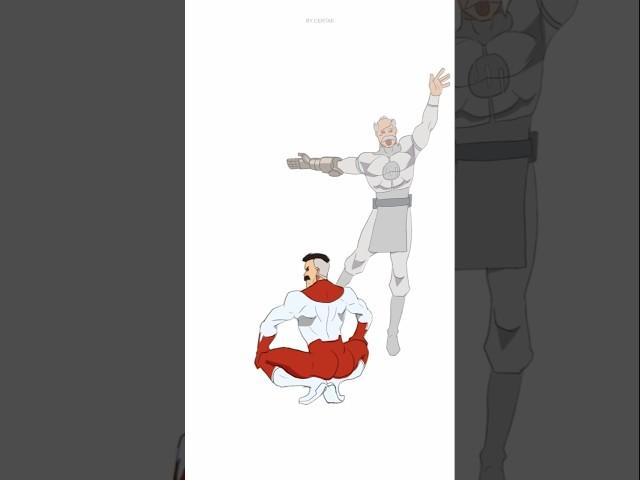 conquest be conquesting️ (zako dance) #invincible #conquest #zako #animation