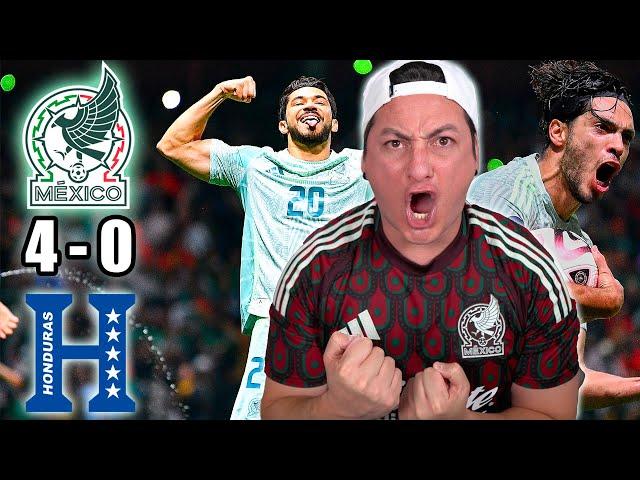 ¡GOLEADOS Y HUMILLADOS! Reacciones México 4-0 Honduras