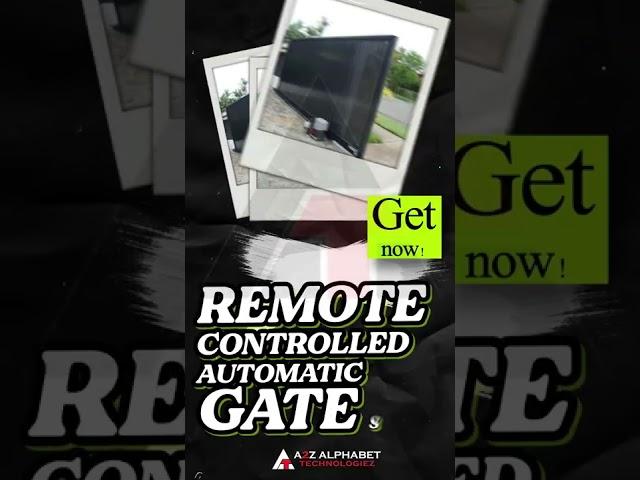 Automatic Gate Installation in Kerala | Automatic Sliding Gates / Gate Automation