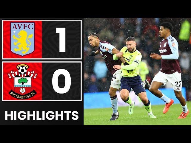 HIGHLIGHTS: Aston Villa 1-0 Southampton | Premier League