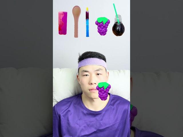 [ASMR]|  Purple-themed Mukbang | Perfect for Sleep#immersive #asmr