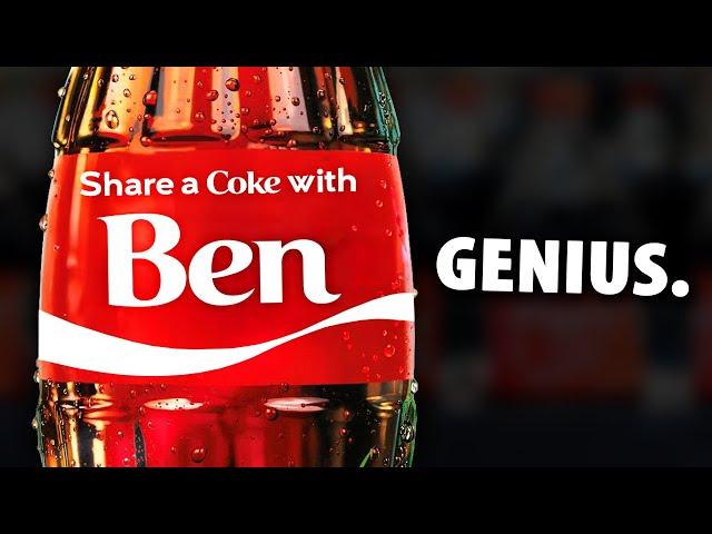 The Brilliant Story Of Coca-Cola "Share a Coke"