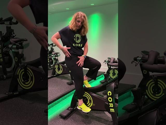 CORE Cycle.Fitness.Lagree - Indoor cycling Bike Set up with CEO Denise Chakoian